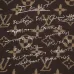 Louis Vuitton 2026FW Monogram Graffiti Wool Blend Crewneck Sweater, Brown #B68818