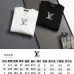 Louis Vuitton Classic Logo Denim Patchwork Embroidered Crewneck Sweatshirt #B67436
