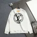 Louis Vuitton Classic Logo Embroidered French Terry Crewneck Sweatshirt #B67434