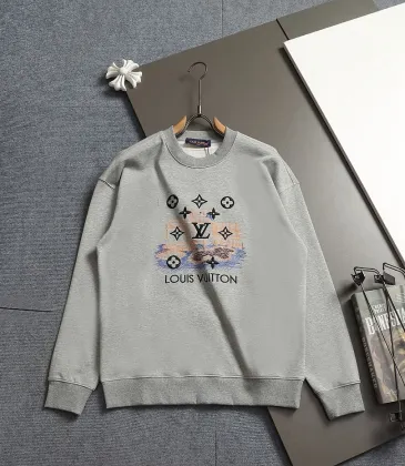 Brand L Classic Logo Multicolor Embroidered Crewneck Sweatshirt #B67437