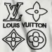 Louis Vuitton Classic Logo Multicolor Embroidered Crewneck Sweatshirt #B67438