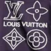 Louis Vuitton Classic Logo Multicolor Embroidered Crewneck Sweatshirt #B67438