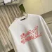 Louis Vuitton Crewneck Sweatshirt Red Script Logo, Black, White #B68574