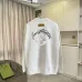 Louis Vuitton Crewneck Sweatshirt Script Logo Front &amp; Back, Black, White #B68575