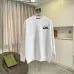 Louis Vuitton Crewneck Sweatshirt Script Logo Front &amp; Back, Black, White #B68575