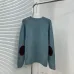 Louis Vuitton Elbow Patch Crewneck Knit Sweater, Multi Colors #B69197