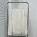Louis Vuitton Embossed Monogram Crew Neck Knit Sweater White &amp; Black #B67650