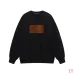Louis Vuitton Flocked Patch Embossed French Terry Crewneck Sweatshirt #B67456