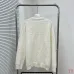 Louis Vuitton Floral Jacquard Knit Sweater, White, Black #B67995