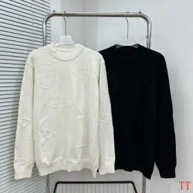 Brand L Floral Jacquard Knit Sweater, White, Black #B67995 Brand L Floral Jacquard Knit Sweater, White, Black #B67995