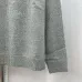Louis Vuitton Fox Logo Knit Crewneck Sweater, Grey #B69196