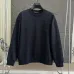Louis Vuitton Fringed LV Patch Crewneck Sweatshirt, White, Black #B68043