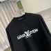 Louis Vuitton Graffiti Style Logo Crew‑Neck Sweatshirt, White, Black #B68053