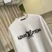 Louis Vuitton Graffiti Style Logo Crew‑Neck Sweatshirt, White, Black #B68053