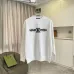 Louis Vuitton Graffiti Style Logo Crew‑Neck Sweatshirt, White, Black #B68053