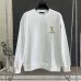 Louis Vuitton LV Logo Crewneck Sweatshirt, White, Black #B68042
