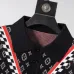 Louis Vuitton Men Monogram Jacquard Polo Knit Sweater Brown, Black #B69140