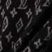 Louis Vuitton Men Monogram Jacquard Polo Knit Sweater Brown, Black #B69140