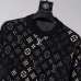 Louis Vuitton Men Monogram Jacquard Polo Knit Sweater Brown, Black #B69141