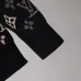 Louis Vuitton Men Monogram Jacquard Polo Knit Sweater Brown, Black #B69141