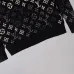 Louis Vuitton Men Monogram Jacquard Polo Knit Sweater Brown, Black #B69141