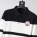 Louis Vuitton Men Striped Polo Knit Sweater Burgundy, Black #B69145