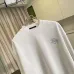 Louis Vuitton Mini Logo Crew‑Neck Sweatshirt, White, Black #B68055