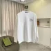 Louis Vuitton Mini Logo Crew‑Neck Sweatshirt, White, Black #B68055