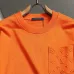 Louis Vuitton Minimal Debossed Monogram Pocket Crew Neck Pullover Sweatshirt For Men 2‑Colors #B67389