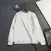 Louis Vuitton Tailored Splicing Craft Crew‑Neck Sweatshirt Men Casual Top, White, Black #B67994