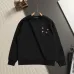 Louis Vuitton Vibrant Colorful Monogram Embroidery Crew Neck Pullover Sweatshirt For Men Black #B67388