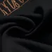 Louis Vuitton Vintage Gold Embroidered Letter Logo Crew Neck Pullover Sweatshirt For Men Black #B67385