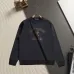 Louis Vuitton Vintage Gold Embroidered Letter Logo Crew Neck Pullover Sweatshirt For Men Black #B67385