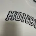 Moncler Arched Logo Crew‑Neck Sweatshirt, White, Black #B68057