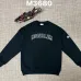 Moncler Arched Logo Crew‑Neck Sweatshirt, White, Black #B68057