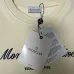 Moncler Archive Script Logo Crew‑Neck Sweatshirt, Black, Cream, Orange #B68056