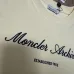 Moncler Archive Script Logo Crew‑Neck Sweatshirt, Black, Cream, Orange #B68056