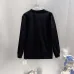 Off-White Long Sleeve Crew Neck T-shirt With Arrow Logo, Black, White #B68567