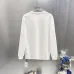 Off-White Long Sleeve Crew Neck T-shirt With Arrow Logo, Black, White #B68567