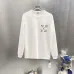 Off-White Long Sleeve Crew Neck T-shirt With Arrow Logo, Black, White #B68567
