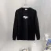 Off-White Long Sleeve Tee Floral Arrow Print Front &amp; Back, Black, White #B68572