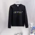 Off-White Paint Splash Arrow Crew Neck Sweatshirt, White &amp; Black #B67845