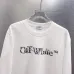 Off‑White Arrow Logo Crew Neck Sweatshirt, White &amp; Black #B67840