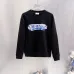 Off‑White Blue Tape Logo Crew Neck Sweatshirt, White &amp; Black #B67847