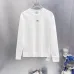 Off‑White Dark Blue Thorn Arrow Crew Neck Sweatshirt, White &amp; Black #B67846
