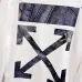 Off‑White Denim Patch Arrow Crew Neck Sweatshirt, White &amp; Black #B67843