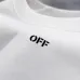 Off‑White Denim Patch Arrow Crew Neck Sweatshirt, White &amp; Black #B67843