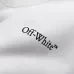 Off‑White Floral Arrow Print Crew Neck Sweatshirt, White &amp; Black #B67841
