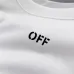 Off‑White Floral Sketch Arrow Crew Neck Sweatshirt, White &amp; Black #B67844