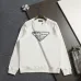 Prada Classic Triangle Logo Embroidered Crewneck Sweatshirt #B67432